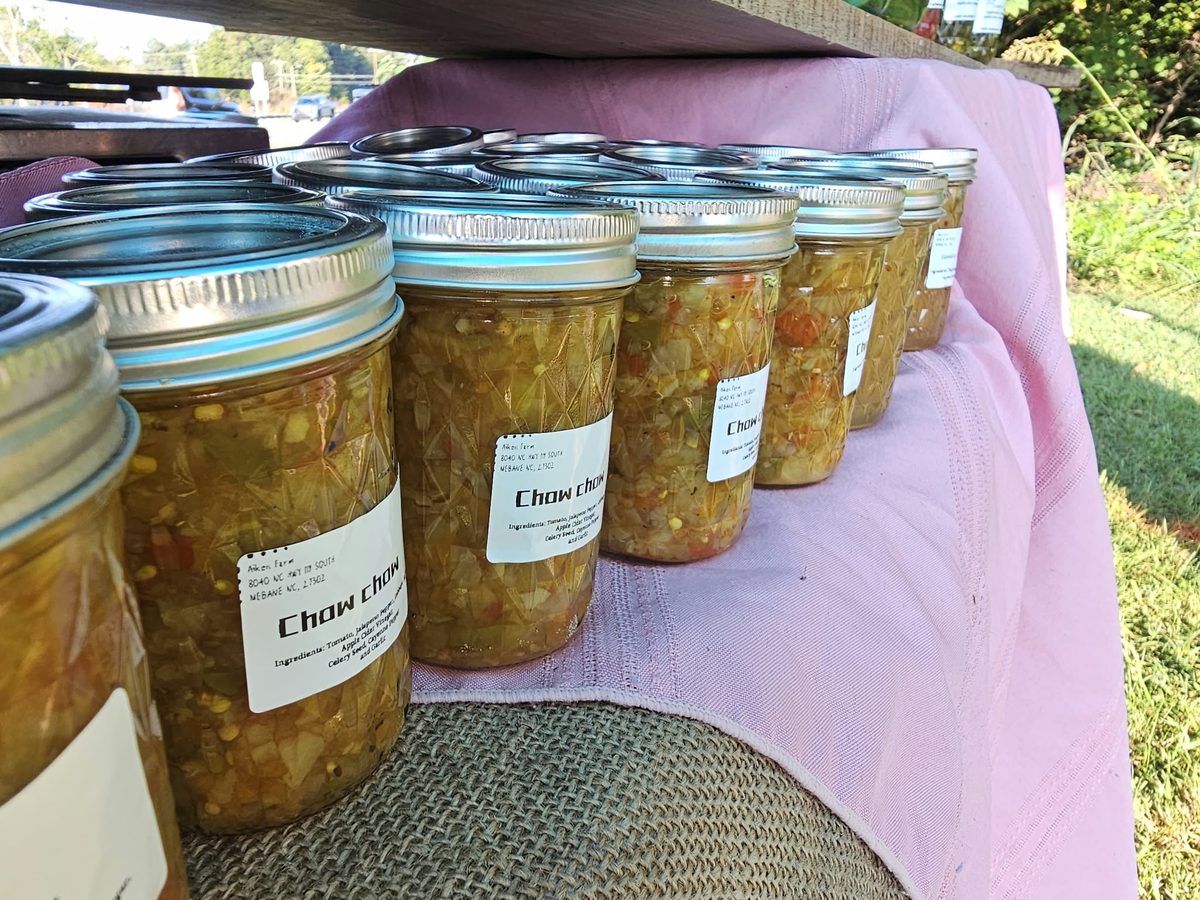 Jars of Chow Chow